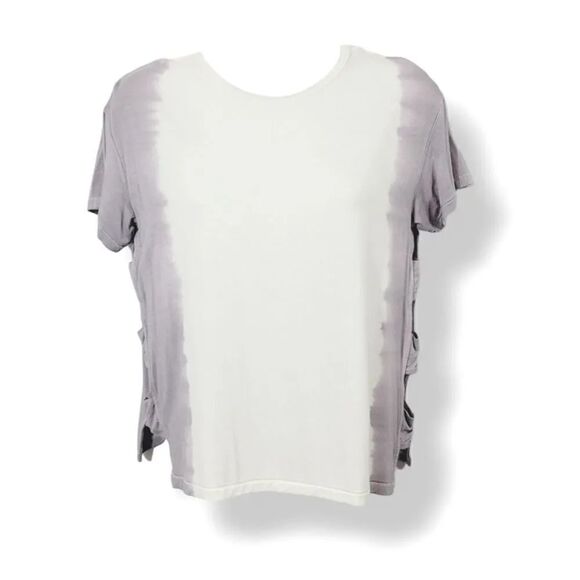 NEW American Eagle Soft & Sexy Ombre Tie Dye Top with Side Cut Outs Size XS - Picture 11 of 12